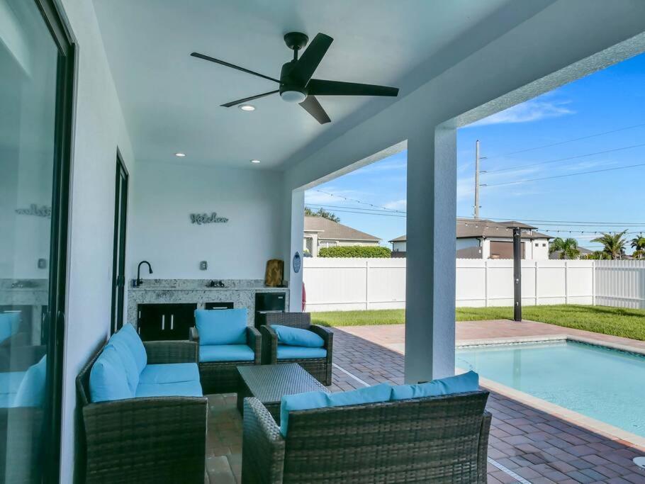 Casa Sevilla, Heated Pool, Sleeps 9, 4B3B كيب كورال المظهر الخارجي الصورة